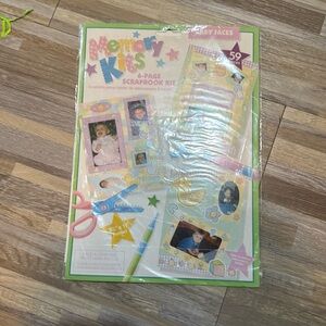 Baby faces scrapbook memory kit